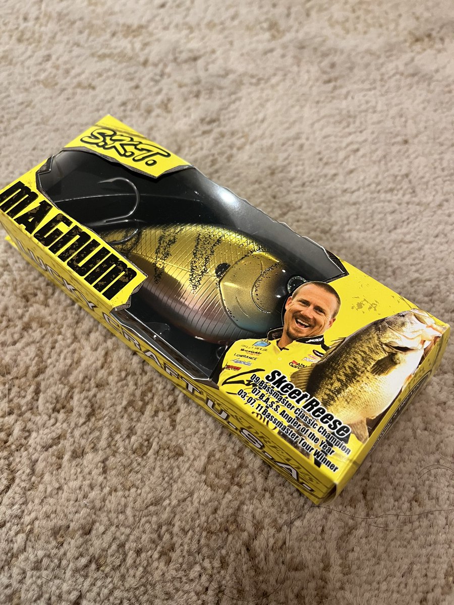 SkeetReese1's tweet photo. BIG BAIT = BIG FISH!! 
@LuckyCraftUSA 
#luckycraft #skt110magmr #squarebill #crankbait #reesefishing https://t.co/GYqTQI7sC0