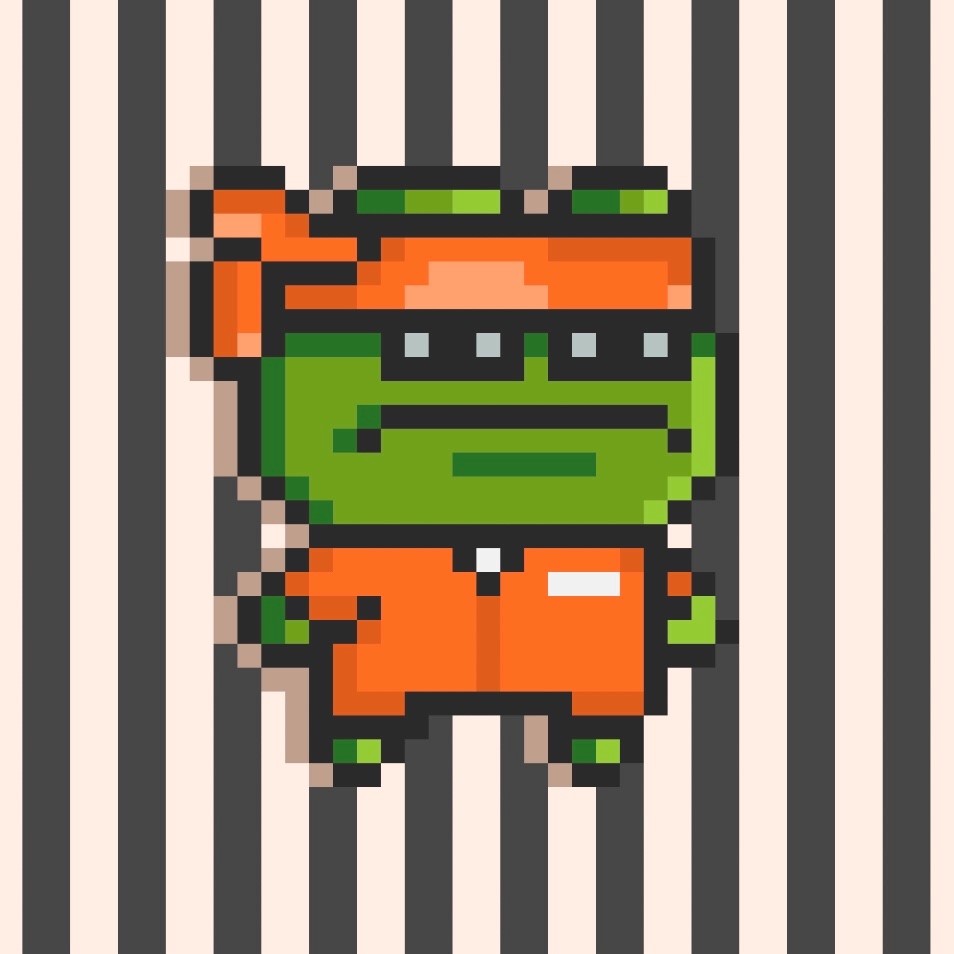 PxlFrogFanClub's tweet photo. New Jailbreak NFT OUT NOW! Do you have what it takes to look after these cute frogs🐸😎https://t.co/SCX37N4Sra #NFT #NFTCommunity #NFTProject #cryptocurrency #rarible
#NFTdrop #pixelart #NFTs #Ethereum https://t.co/0EZmc60Efz