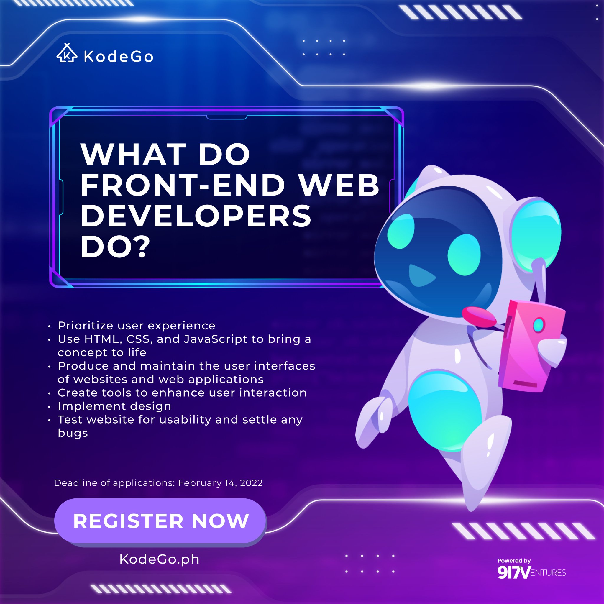 kodego-on-twitter-front-end-developers-handle-a-handful-of