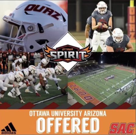 mathiusaleaga_4's tweet photo. I am grateful and blessed to receive an offer from Ottawa University Arizona.
#GoOUAZ @702HSFB @OUAZFootball @GVHSrecruits @MaurotheCoach @coachaleaga https://t.co/abxonjmFz8