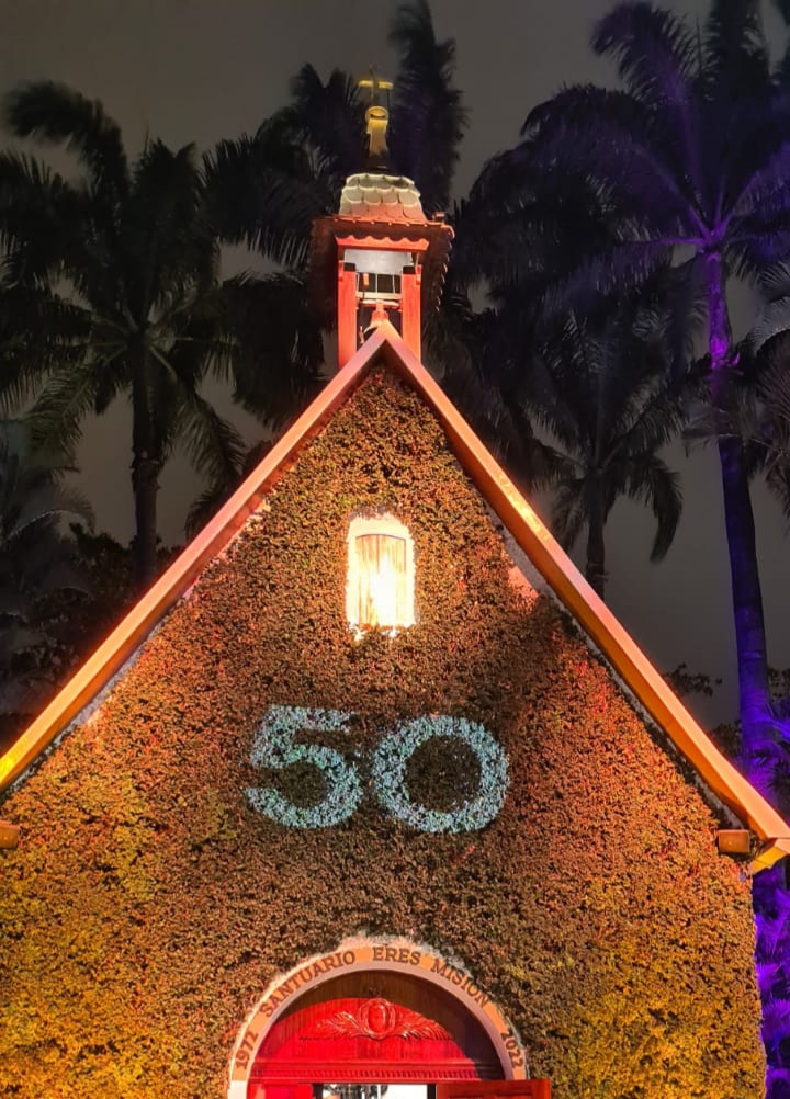 ccastelblanco's tweet photo. Alegría y gratitud por los 50 años del Santuario de Schoenstatt en Guayaquil, gracias Madre Santísima por tu amor y materna intercesión 🛐 https://t.co/eGfW5TXcsa
