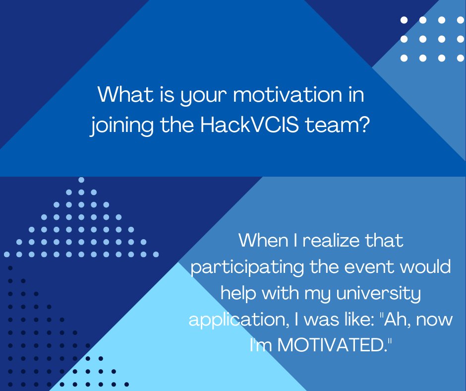 HackVCIS's tweet photo. Meet our Social Media Coordinater, Yun! 
A staff spotlight will be posted every Friday, so make sure you don't miss out!
Also check out our youtube channel and subscribe!

#HackVCIS #hackathon #hackvcis #chiangmai #studenthackathon https://t.co/mu7JQ12FAy