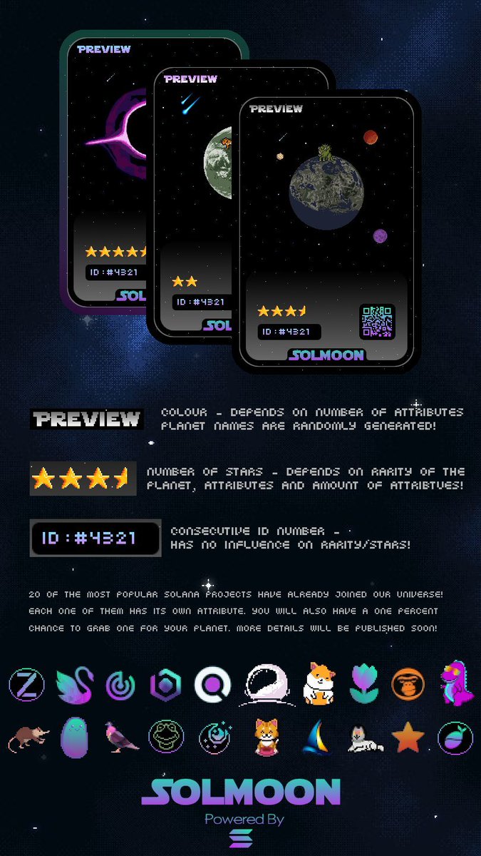 Batsbats57's tweet photo. @NFTshills This is the solana metaverse 🔥❤️
1 week before minting @solmoonfinance the NFT Pixel Metaverse on solana blockchain with planet theme.
Go check their discord for more information🔥🌟

#NFT #NFTs #SolanaNFTs #art #Metaverse #cryptocurrency #NFTCommunity https://t.co/xgJHvhXIIP