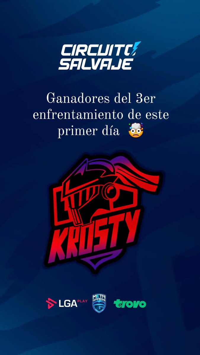 Los ganadores del último enfrentamiento de este primer día del #circuitosalvaje  🔥🔥🔥