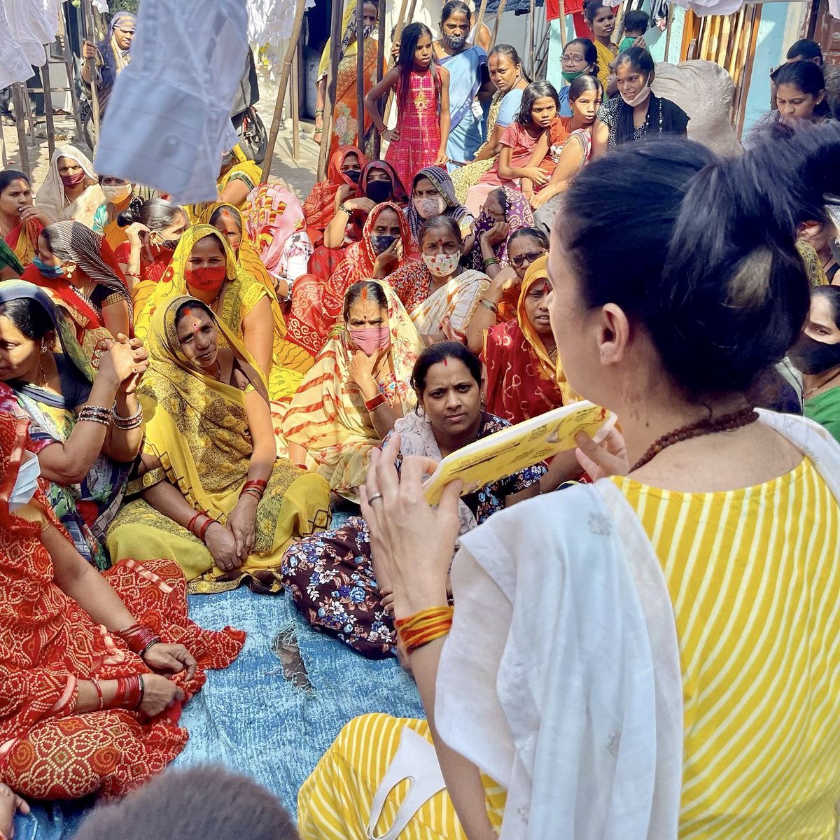 ROUBLENAGI's tweet photo. Menstruation remains shrouded in shame &amp; ignorance because of d lack of education &amp; knowledge.Sustained advocacy efforts by @RNAFMUMBAI in various slums &amp; villages across India has helped break d silence &amp; create awareness about d negative social norms that surround menstruation. https://t.co/ics8SYLEow
