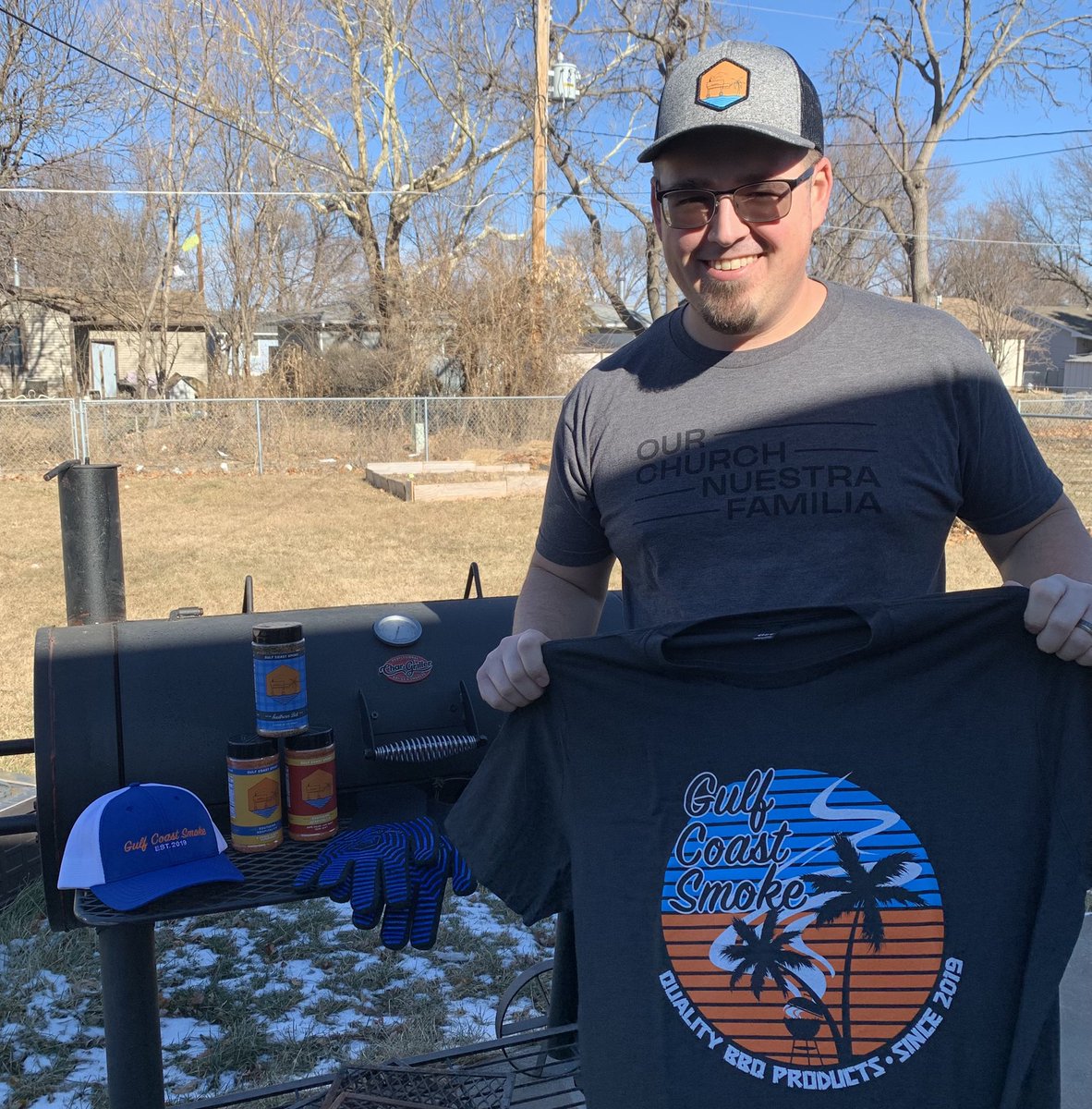 Next_Gen_BBQ's tweet photo. I am officially apart of the @gulfcoastsmokebbq Family! Excited for this partnership!!
.
.
.
.
.
#nextgenbbq #teamchargriller #chargriller #gulfcoastsmoke #bbqitswhatwedo #bbq #grills #backyardbbbq #bbqlovers #bbqlife #grilling #brandambassador #nebraskalife #nebbq #represent https://t.co/xwWE6nPFnU