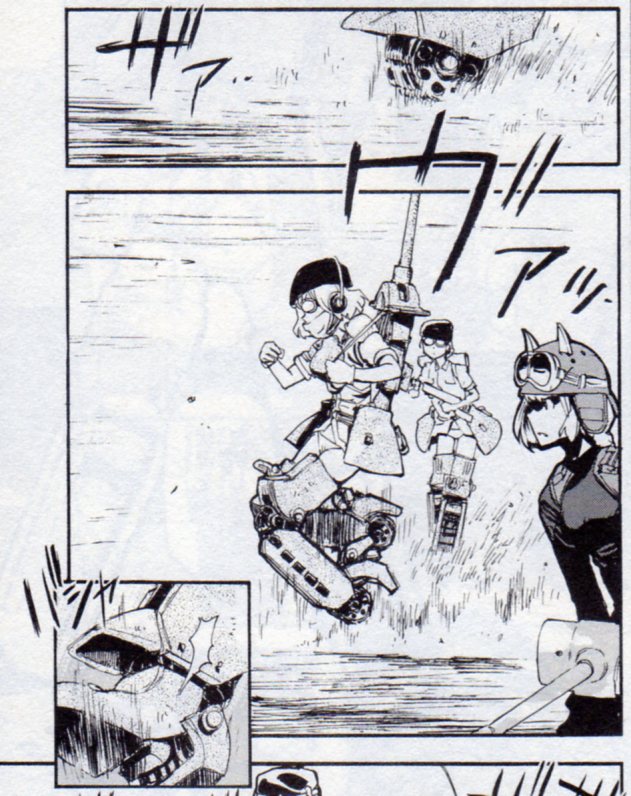 「陸戦ウィッチは履帯で走るのか?」問題は野上先生の足首パーツが後に回って履帯が出る方式がかっこいいので真似してる。石畳の上走ったらボトムズみたいに火花出てかっこいいかも知れない。>RT 