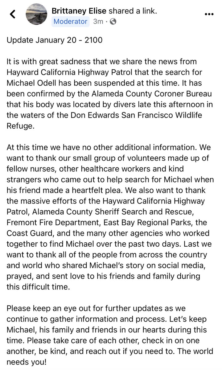 #michaelodell 💔🙏🏻 Update