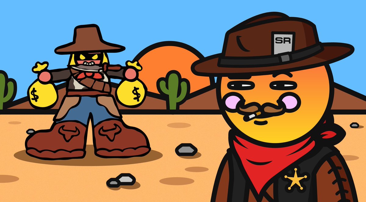 GunslingersNFT's tweet photo. Thanks for the allow list spots, @SpaceRidersNFT ! Pew pew! Only the fastest fingers in the west got these ones. 

Yeehaw! 🤠 https://t.co/wph1ThmcqH