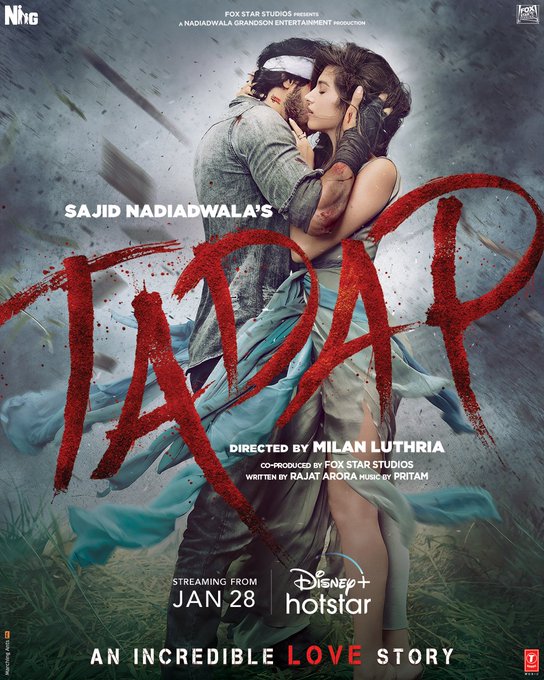 Tadap 2021 Hindi Full Movie 720p HDRip ESubs 1.2GB Download