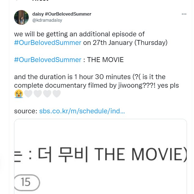 kdrama_menfess's tweet photo. •kdm•  WE GET THE DOCUMENTARY IN 1 HOUR 😭😭😭😭 https://t.co/dPg07sDesv