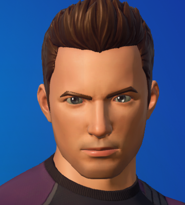 SilentCar's tweet photo. @FortniteGame Y'all could have at least tried to make him look like Jeremy Renner like how you guys did with Tom's Spider-Man. https://t.co/TRdn6iEWyM