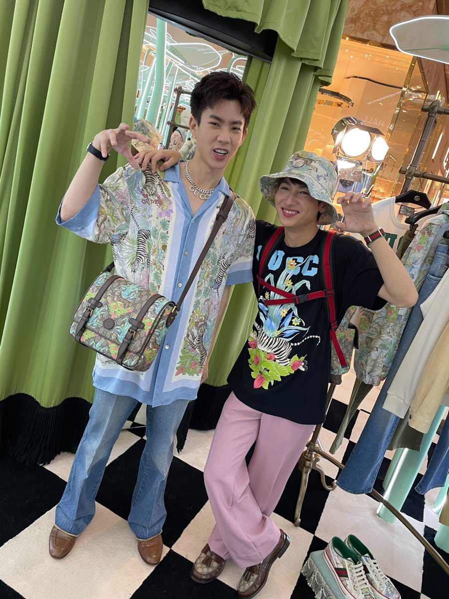 MyTwinChild's tweet photo. อ่ออออ เป็นแมว ที่อยากเปนเสือ แมวทั้งคู่😻😻#ออฟกัน #PraewXOffGun https://t.co/ylbyWtUZ04