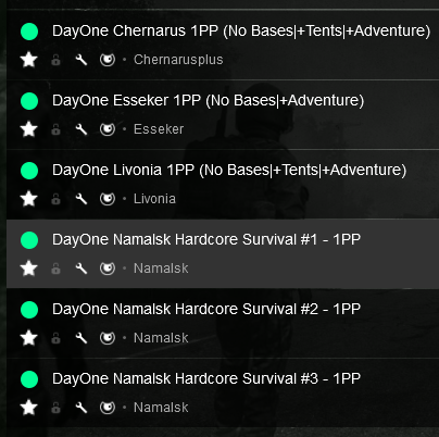 Here is an updated list of the current legitimate DayOne servers, thanks for playing <a href="/DayZ/">DayZ 🖥 🎮 ❤️</a> with us in 2022!