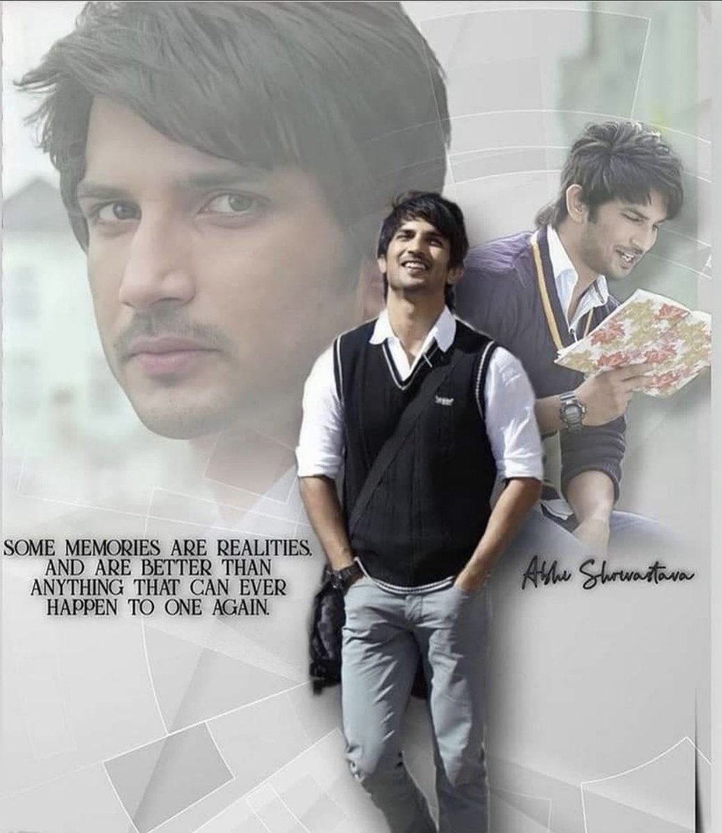 PIYALIBH's tweet photo. Some memories are realities and are better than anything that can ever happen to one again.. 

Happy Birthday SSR 🎂

@itsSSR ❤️ 
💫✨Sushant Day 💫✨ https://t.co/idaQZ4q6YE