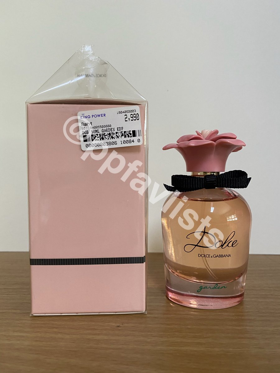 ppfavlists's tweet photo. #ส่งต่อ Dolce &amp; Gabbana นํ้าหอมทั้งหมดซื้อมาจากkingpower

Garden edp 50 ml - ส่งต่อ ฿1900
ใช้ไป 3 สเปรย์ค่ะ กลิ่นแนวดอกไม้หวานๆแน่นๆ

ราคารวมส่งแล้วนะคะ ทักมาคุยสอบถามได้เลยน้าา
#ส่งต่อน้ําหอม #ของดีบอกต่อ https://t.co/IvNoJYOVYF
