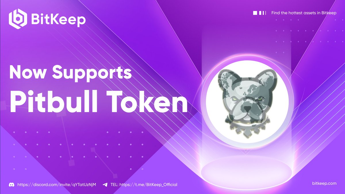 BitgetWallet's tweet photo. 📢#BitKeep now supports @BscPitbull.

👉#Pitbull is a auto-staking token that had its ownership renounced and burnt LP given to the community from the beginning of its creation.
No Dev Wallets. No Control Of Contract. No Control of Liquidity. All Burnt and Safe! https://t.co/HE9lFBy92K