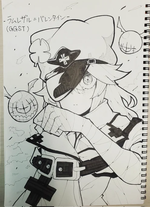 #ラムレザル #格ゲーキャラ描こうぜ 