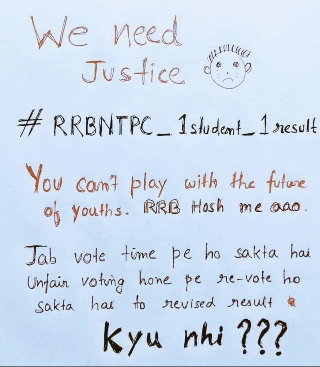 kajalsihag1's tweet photo. सभी Students केवल नीचे दिये गये Hastag का ही Use करे और जितना हो सके Tweet &amp; Retweet करे !

Please @AshwiniVaishnaw Ji, Save Students Life 🙏
#RailwayMinister_SaveStudentsLife https://t.co/4pyKLI1oEJ