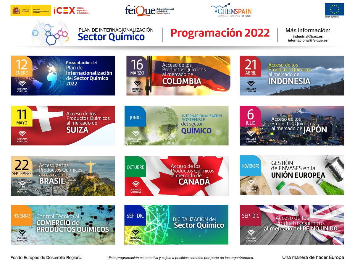 Un placer seguir trabajando con <a href="/Feique_ES/">Feique</a> en Plan de Internacionalización del sector para consolidar en 2022 su posición como uno de los principales sectores exportadores del país.