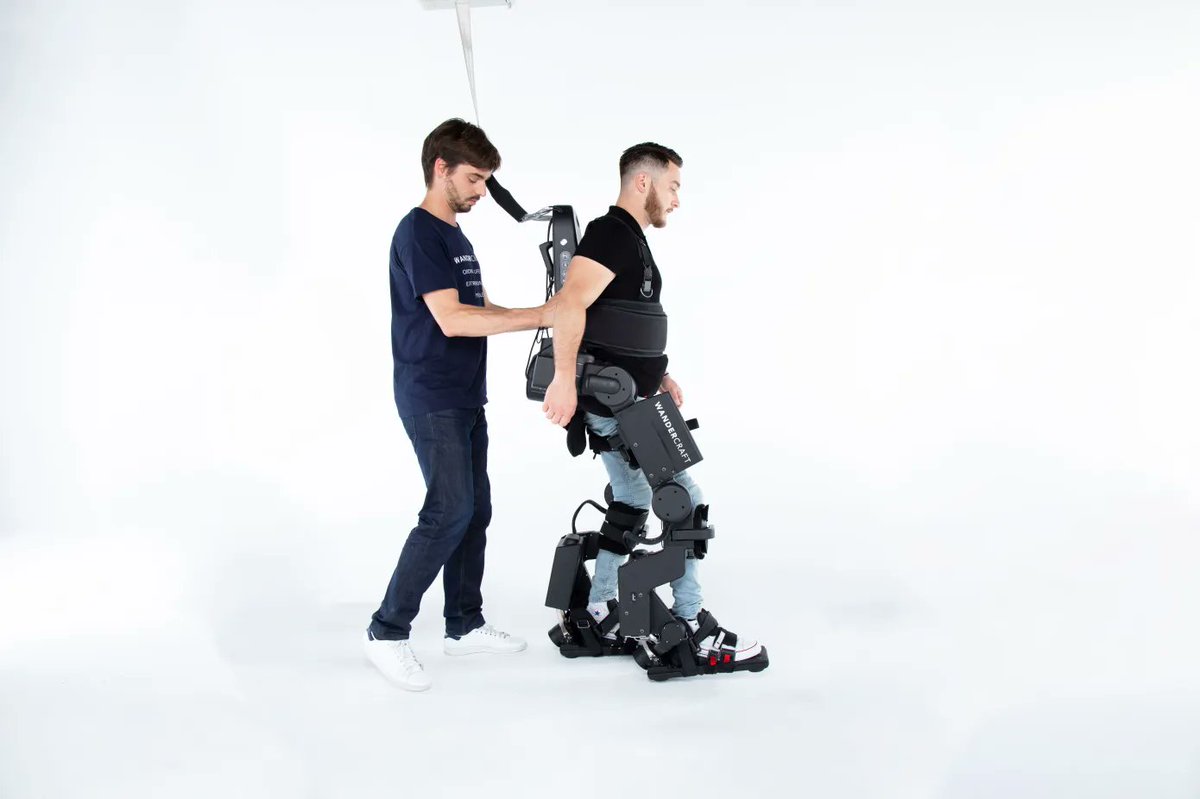 audouard_e's tweet photo. Bravo @ExoWandercraft, @jlconstanza et toute la team,  40M€ pour accélérer le lancement du 1er exosquelette personnel auto-équilibré https://t.co/zqMHp5yAbF https://t.co/I2AJiN3XKu