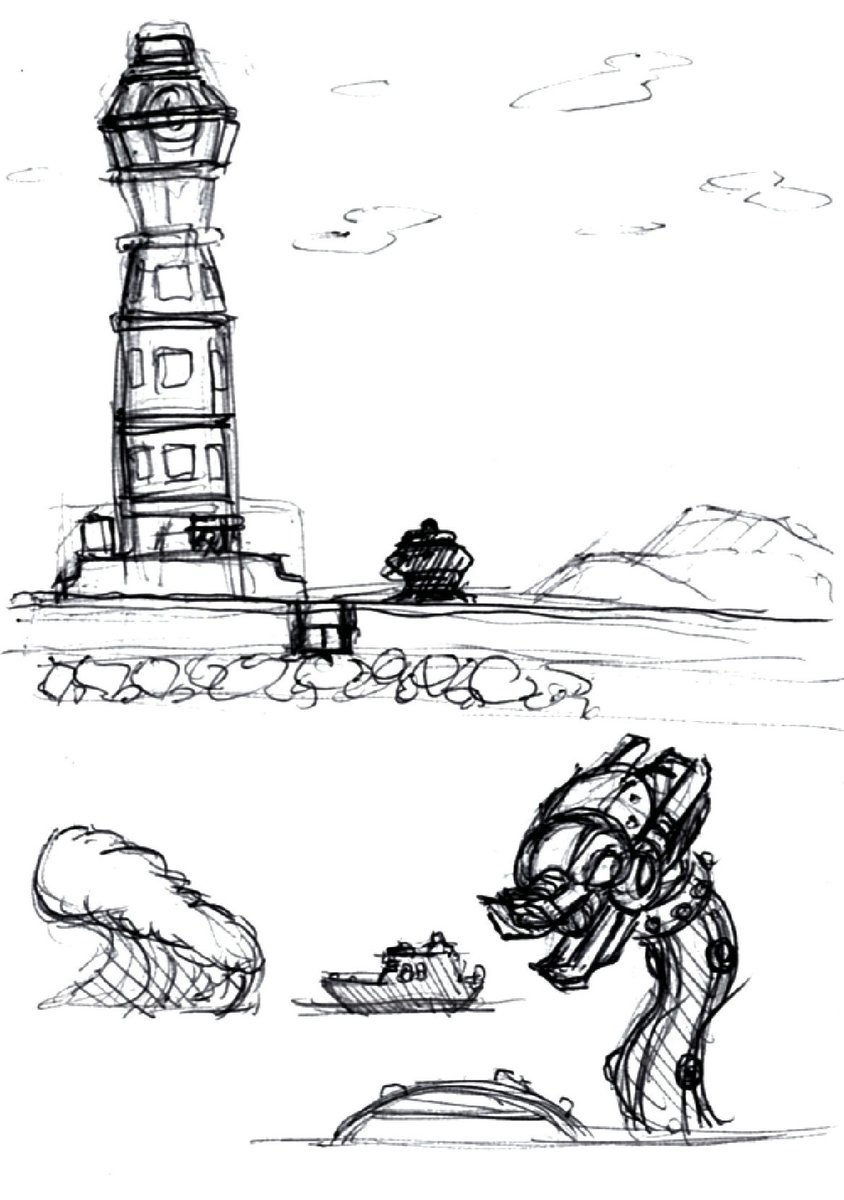 いいイラスト描けない時期なので、ドットで打つ用の設定画描いてた
1枚目:地下ステージとタイル
2枚目:港,背景に灯台と島
3枚目:森林
4枚目:都会,夜景
#ロクゼタ 