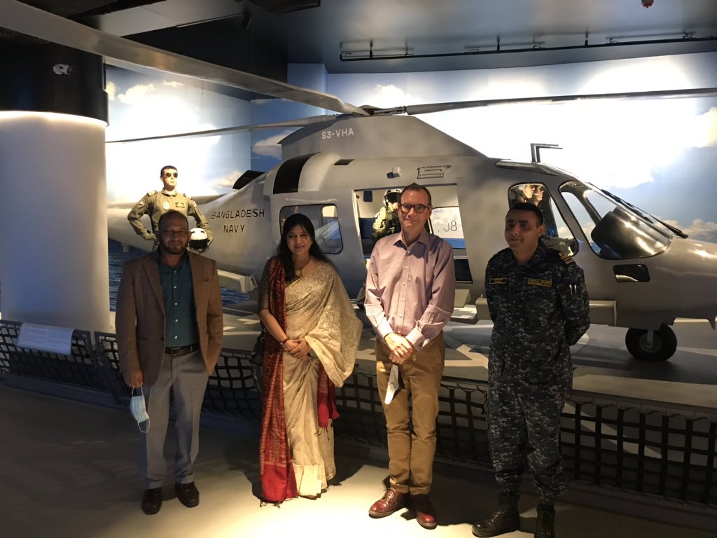 RCDicksonUK's tweet photo. First visit to the excellent new 🇧🇩Bangabandhu Military Museum and associated galleries. It tells remarkable stories in a series of incredible spaces. One of the best museums I’ve visited. Great to see the public enjoying it. https://t.co/k4oJmIyAz6
