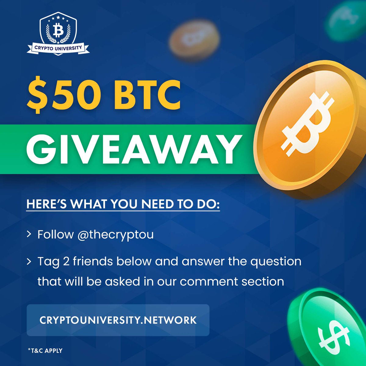 Crypto University tweet media