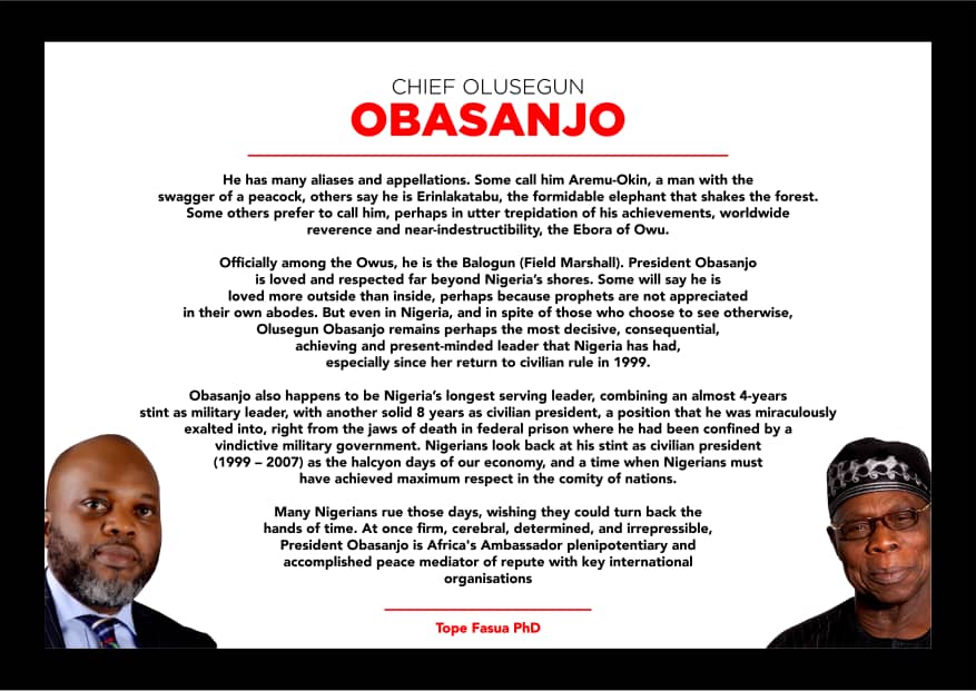 iamjoycedaniels's tweet photo. Excited and looking forward to breaking bread at the Strategic Session on Leadership, Economy and the Polity with President Olusegun Obasanjo GCFR at Abeokuta Ogun State, this weekend.
~ Joyce Daniels, SEP
#SSLEPwithPresidentObasanjo #SocialEngineeringPractitioner https://t.co/DMHzwUgINJ