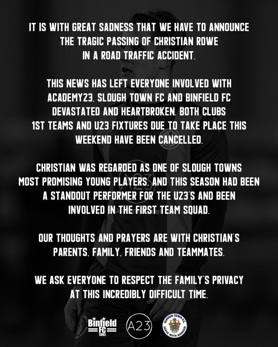 𝗪𝗲 𝗮𝗿𝗲 𝘀𝗮𝗱𝗱𝗲𝗻𝗲𝗱 𝘁𝗼 𝗮𝗻𝗻𝗼𝘂𝗻𝗰𝗲 𝘁𝗵𝗲 𝗽𝗮𝘀𝘀𝗶𝗻𝗴 𝗼𝗳 𝗖𝗵𝗿𝗶𝘀𝘁𝗶𝗮𝗻 𝗥𝗼𝘄𝗲.