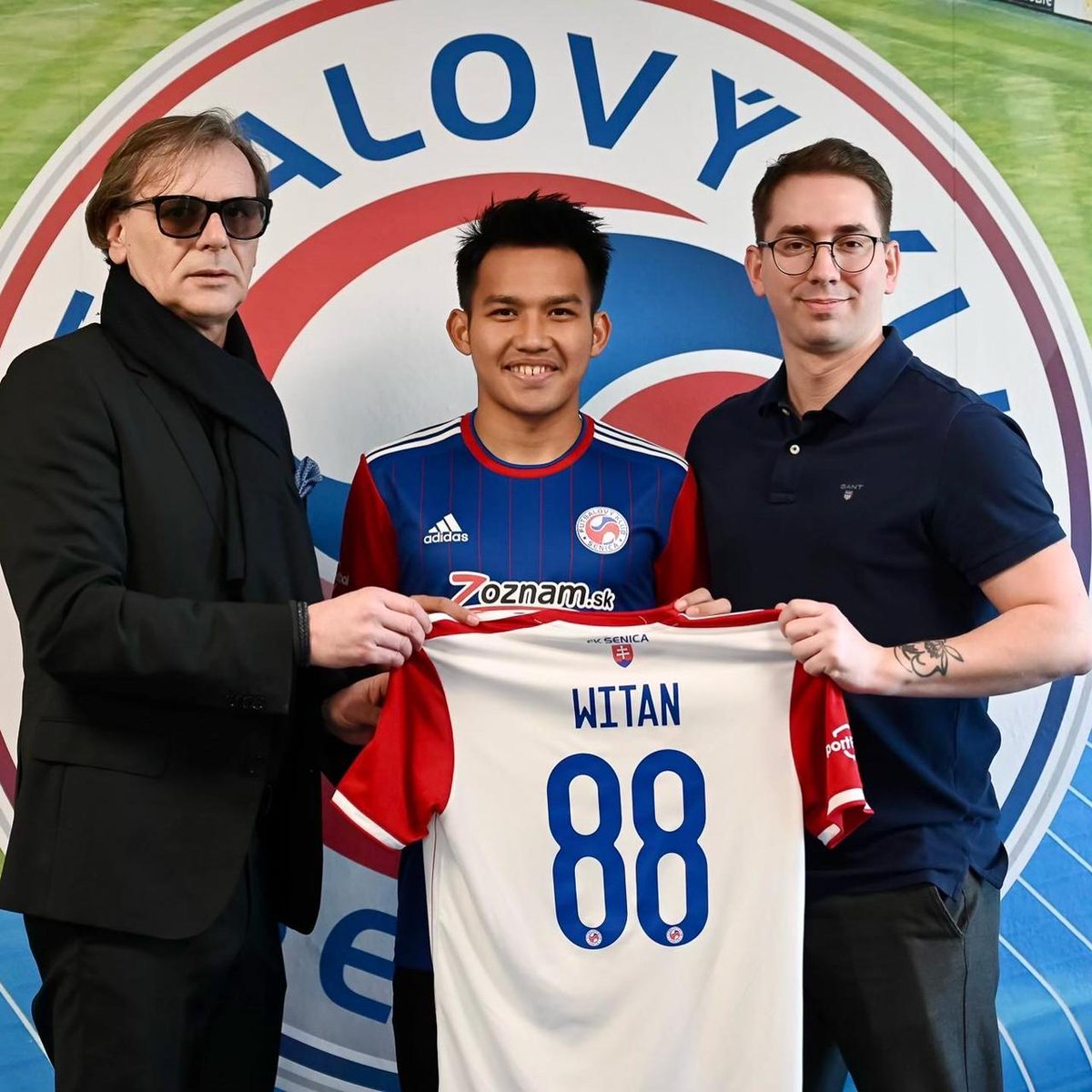 witansulaeman_'s tweet photo. Very pleased with the opportunity to join @FKSenica. Looking forward to help the team win as many games as possible and give everything I have for the club 💙❤️ https://t.co/iovHc4SHR7