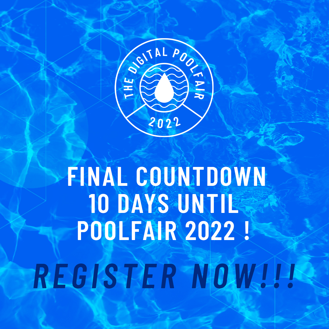 cfgroupbenelux's tweet photo. 🔥Only 10 days left before the Poolfair 2022 – Digital Edition! Are you ready? Go to https://t.co/WJrbzJsSYb &amp; sign up!

#poolfair #wellness #swimmingpool #Benelux https://t.co/RHAIGwDLxL