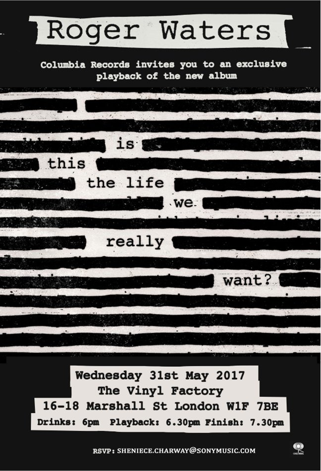 BobFollen's tweet image. Almost 5/Five years on.... "Picture a leader with no fucking brains..." and "there's no such thing as being too greedy" - Here is @rogerwaters' track - Déjà Vu (Audio) youtu.be/gf7kMaurLZk via @YouTube. #ThereIsNoUsAndThem