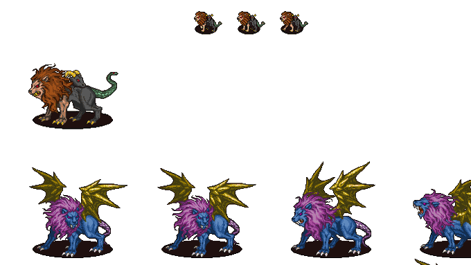 キマイラのtwitterイラスト検索結果