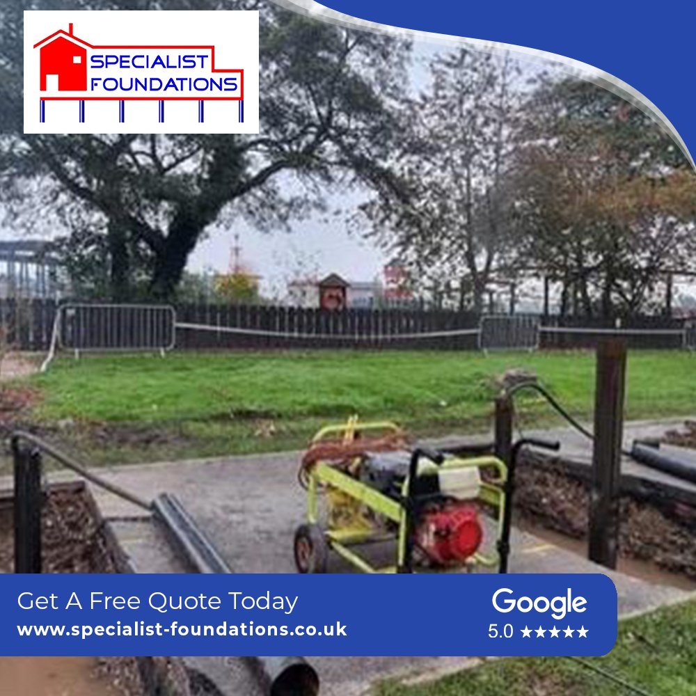 LtdFoundations's tweet photo. Piling completed at Drayton Manor Park

For a free no obligation quotation, call us directly on 01299 270298 or visit our website: https://t.co/Keutvsc10A

#Specialistfoundations #piling #groundwork #foundationworks #building #minipiling #concrete #underpinning #Draytonmanorpark https://t.co/MEM5Fs0GOk