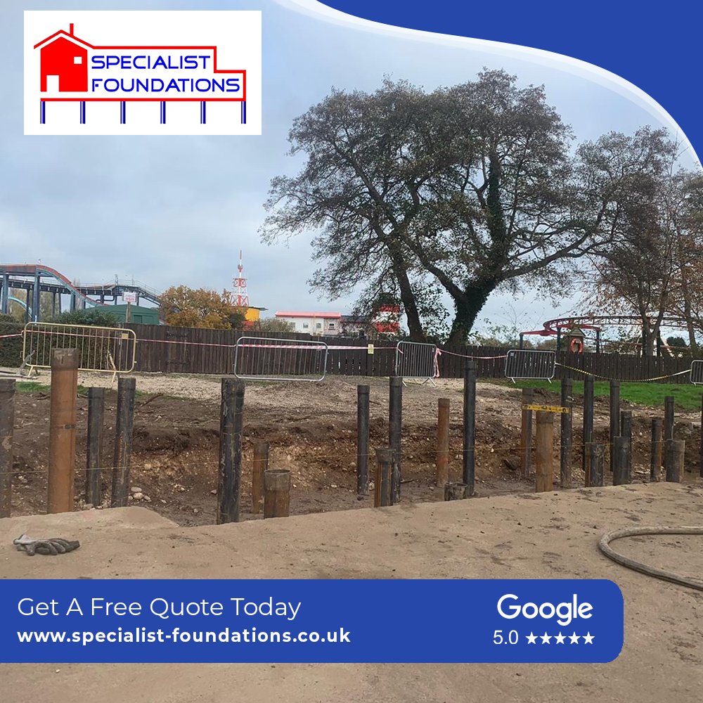 LtdFoundations's tweet photo. Piling completed at Drayton Manor Park

For a free no obligation quotation, call us directly on 01299 270298 or visit our website: https://t.co/Keutvsc10A

#Specialistfoundations #piling #groundwork #foundationworks #building #minipiling #concrete #underpinning #Draytonmanorpark https://t.co/MEM5Fs0GOk