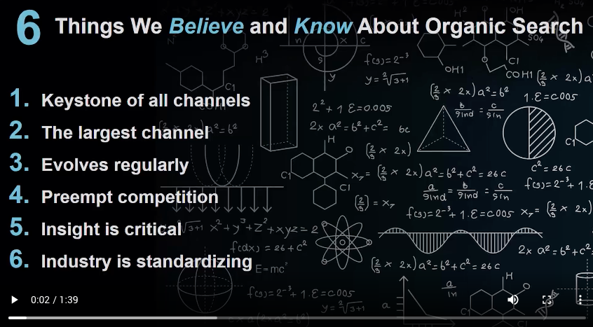 Our partners at BrightEdge share six things you should know about Organic Search.
[VIDEO LINK] brightedge.com/resources/vide…