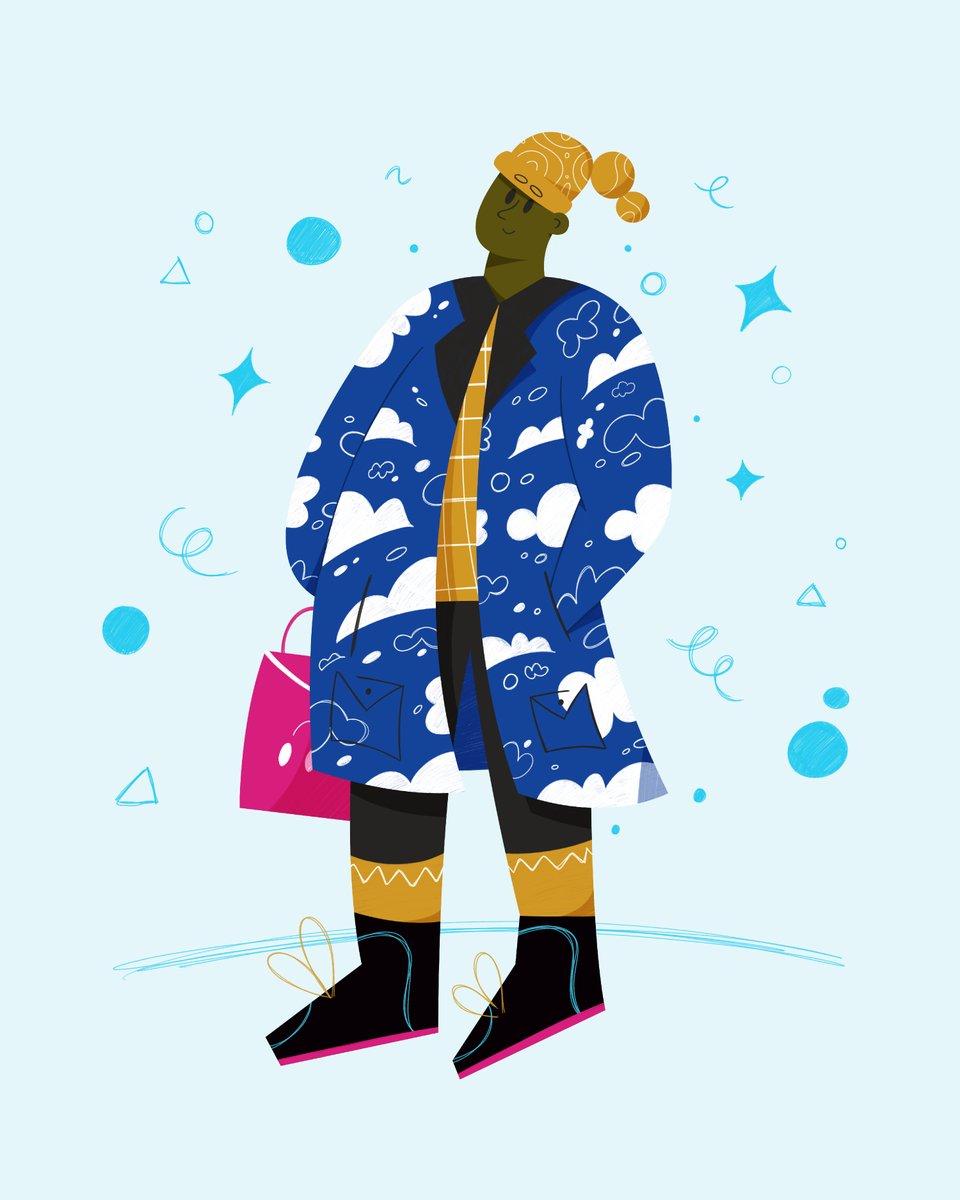 Winter Fit.

#illustration #characterdesign #clouds
