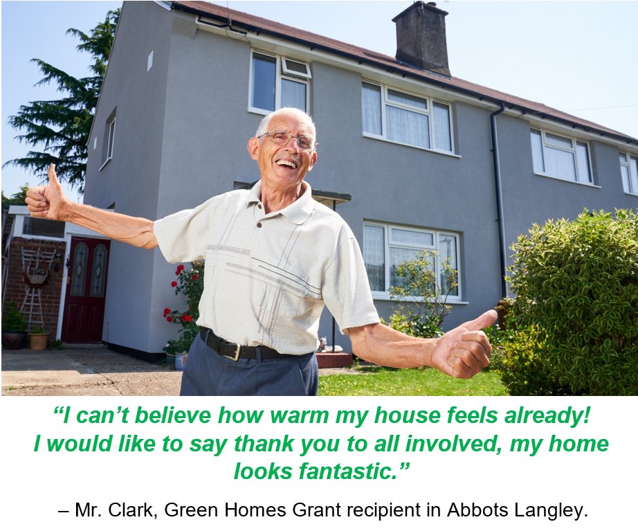 The Council’s #GreenHomesGrant has already helped many Three Rivers residents improve their homes - it could help YOU too. 
🏡
Apply now if you have a combined household income of under £30,000 and your #home has an EPC rating of D or under.
💡
threerivers.gov.uk/egcl-page/gree…