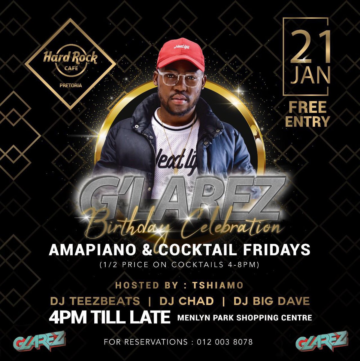 LenongDavid's tweet photo. Good morning… today we do Hard Rock Cafe Menlyn 🙌🏾 https://t.co/htbbNWoAfN
