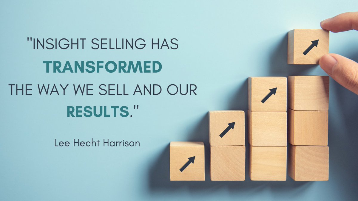 RAINSelling's tweet photo. #InsightSelling teaches sellers how to create conversations based on ideas, inspire with insights, and set themselves and their companies apart from the pack.
Learn more: https://t.co/Frx5DVpz7E
#salestraining #salesmanager #b2bsales https://t.co/lGQTaN1XqB