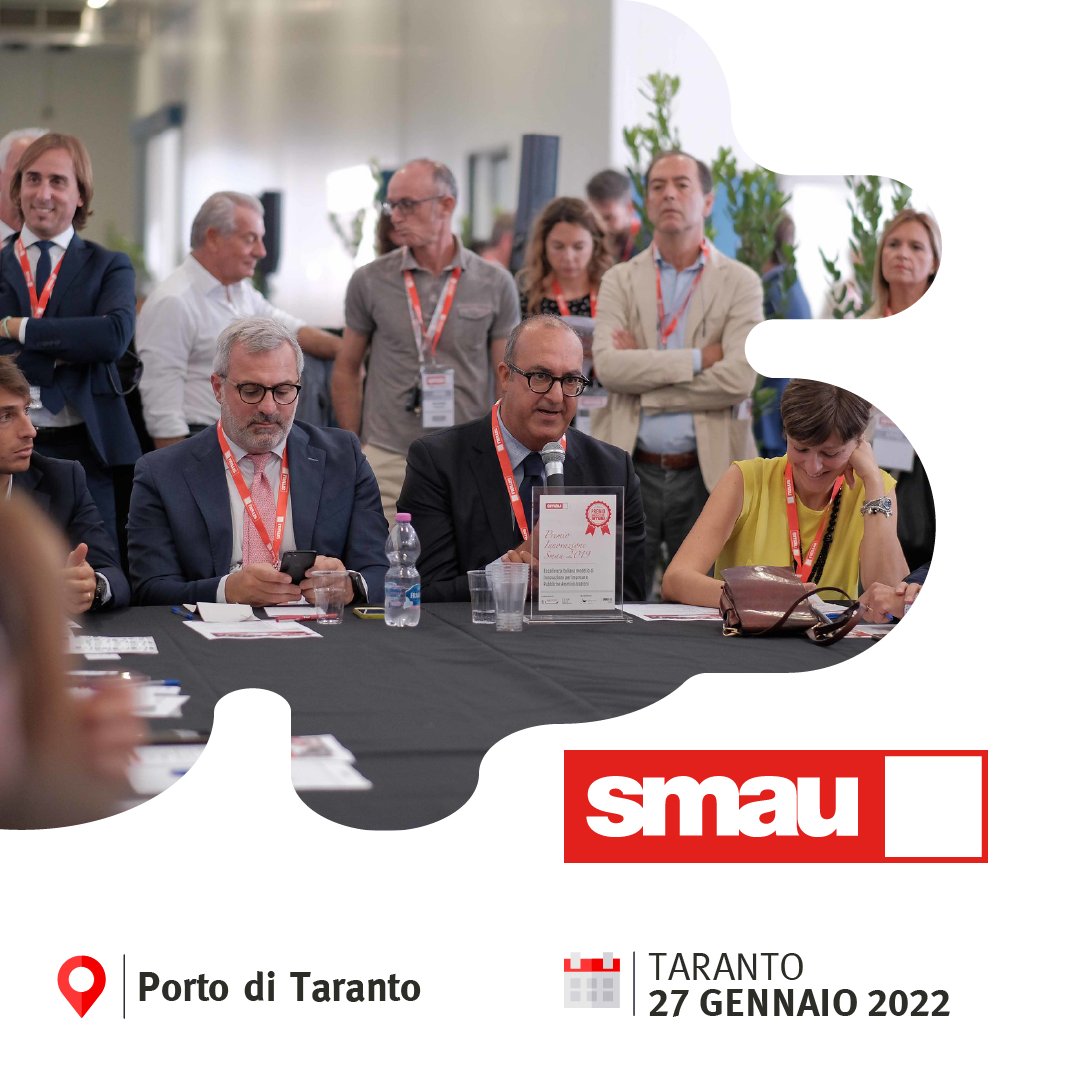 Vi aspettiamo il 27 gennaio a <a href="/smaunotes/">SMAU</a> Taranto.
Un’occasione di incontro tra aziende, stakeholder e imprese innovative sui temi dell’#OpenInnovation, con un focus sulla #Sostenibilità declinata in: #Industria40 e #TrasformazioneEnergetica.
👉smau.it/taranto/ #SMAU