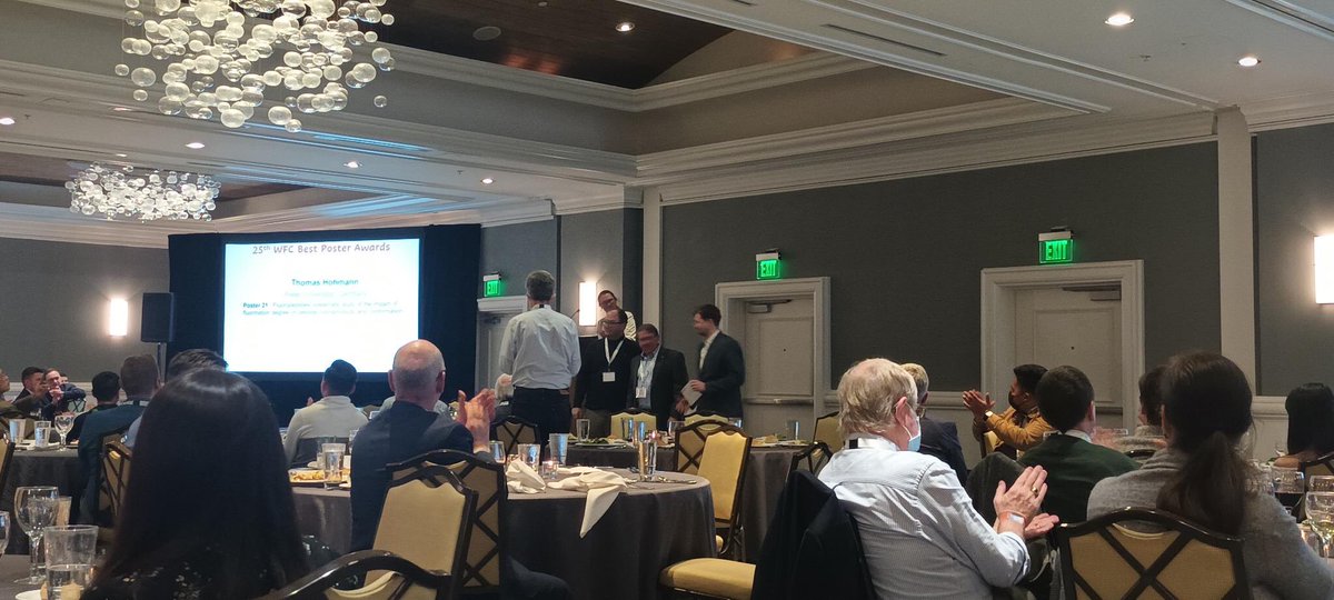 Congratulations to <a href="/hohmann_t/">Thomas H.</a> for his poster award at the 25th #Fluorine Winter Conference. So proud of my group