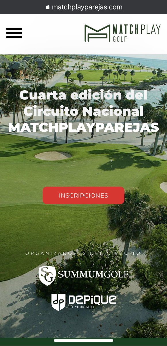 ParejasPlay's tweet photo. Ya están abiertas las inscripciones para la cuarta edición del Circuito Nacional #MatchPlayParejas

Como gran novedad SORTEO del cuadro en cada club antes de empezar a competir. 

Inicio competición 15 de marzo 

Final Nacional 29 de octubre al 1 de Noviembre en @MeliaVillaitana https://t.co/XmUZ3Iek0O