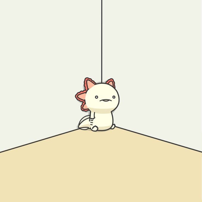 ウーパールーパーのtwitterイラスト検索結果