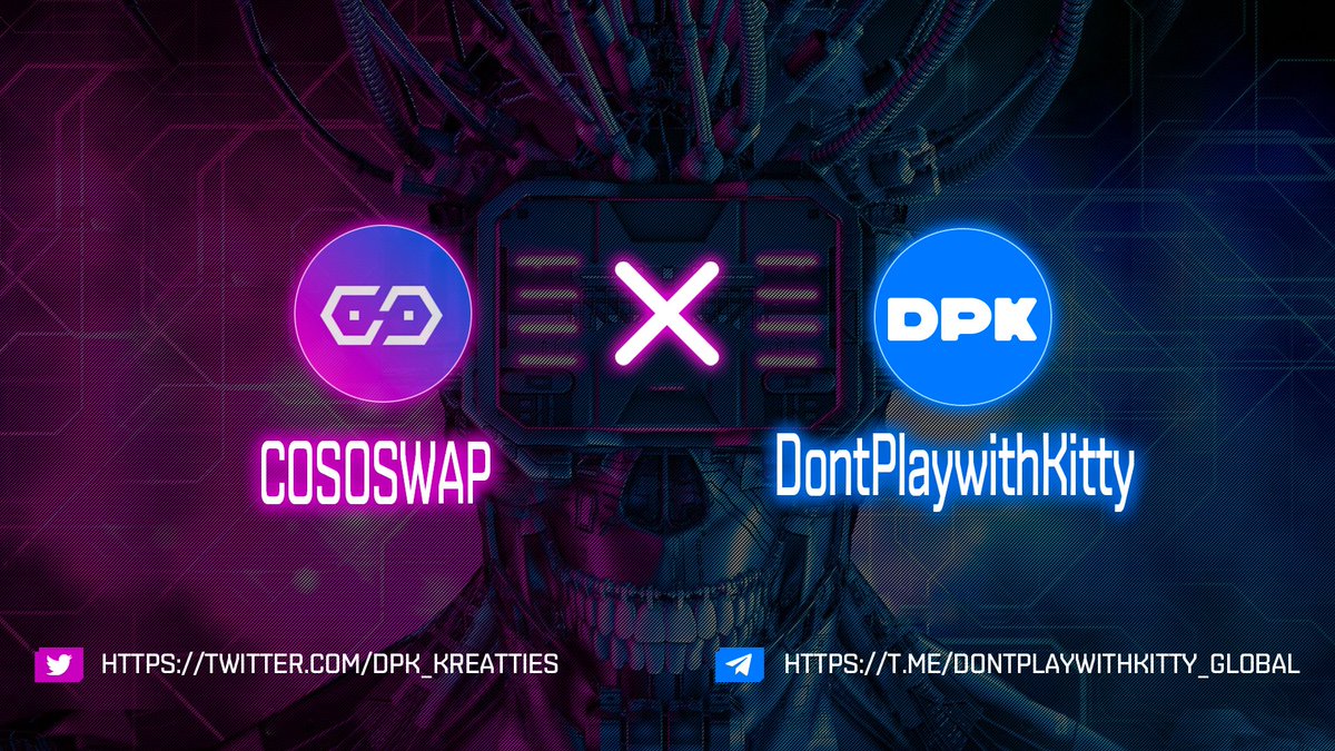 cososwap's tweet photo. Cososwap next Launchpad -DPK( Dragon NFT Blind Box)

Rules
1.Follow @DPK_kreatties&amp; @cososwap
2.RT&amp;❤️&amp;tag 3 friends
3.Join : https://t.co/njVK9W1aYr&amp;
https://t.co/SDL90eLbMg
4.Comet your TG name and BSC address

10 Blind boxes👉10 Winners

#IDO #IGO #Airdrop #Giveaway #Airdrops https://t.co/t3WXKTgaEY