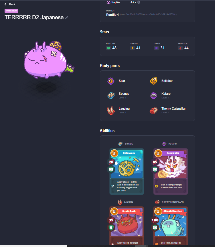 g1ngersn4pblood's tweet photo. I'm happy to announce my new scholarship program! GSA (G1nger Sn4p Axie) has some amazing goals and plans for the future! So lets start it off strong with a giveaway! Winner gets to pick ONE of these 3 axies! To win you must:
1. Follow @g1ngersn4pblood 
2.Retweet + tag 3 friends https://t.co/C9RVuTainw