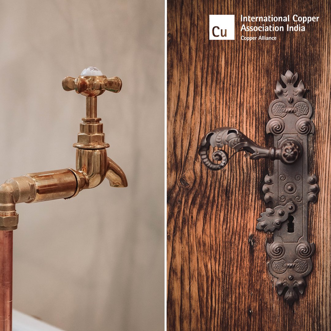 This new year let's understand what our ancestors did better than us?

Copper's/ brass's antimicrobial phenomenon was already known in ancient times in India.