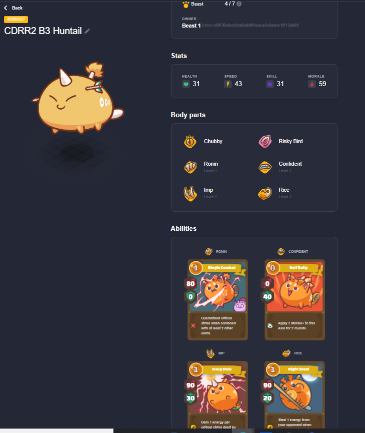 g1ngersn4pblood's tweet photo. I'm happy to announce my new scholarship program! GSA (G1nger Sn4p Axie) has some amazing goals and plans for the future! So lets start it off strong with a giveaway! Winner gets to pick ONE of these 3 axies! To win you must:
1. Follow @g1ngersn4pblood 
2.Retweet + tag 3 friends https://t.co/C9RVuTainw