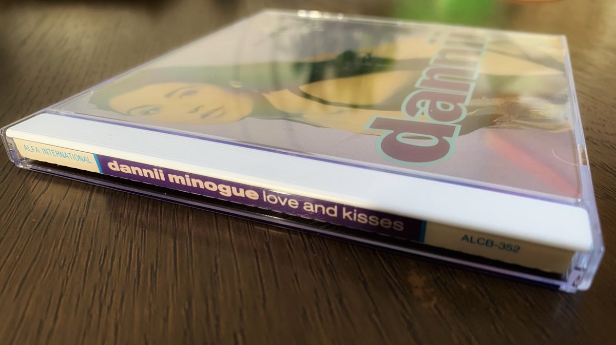 spjury's tweet photo. #DanniiMinogue Love and Kisses. Original 1991 Japanese promo βsampleβ CD. The latest addition to my Dannii collection. In amazing condition for its age. ALCB352 #JapaneseCD #PromoCD πΆπΊπ₯ https://t.co/zxqkZNLGZZ